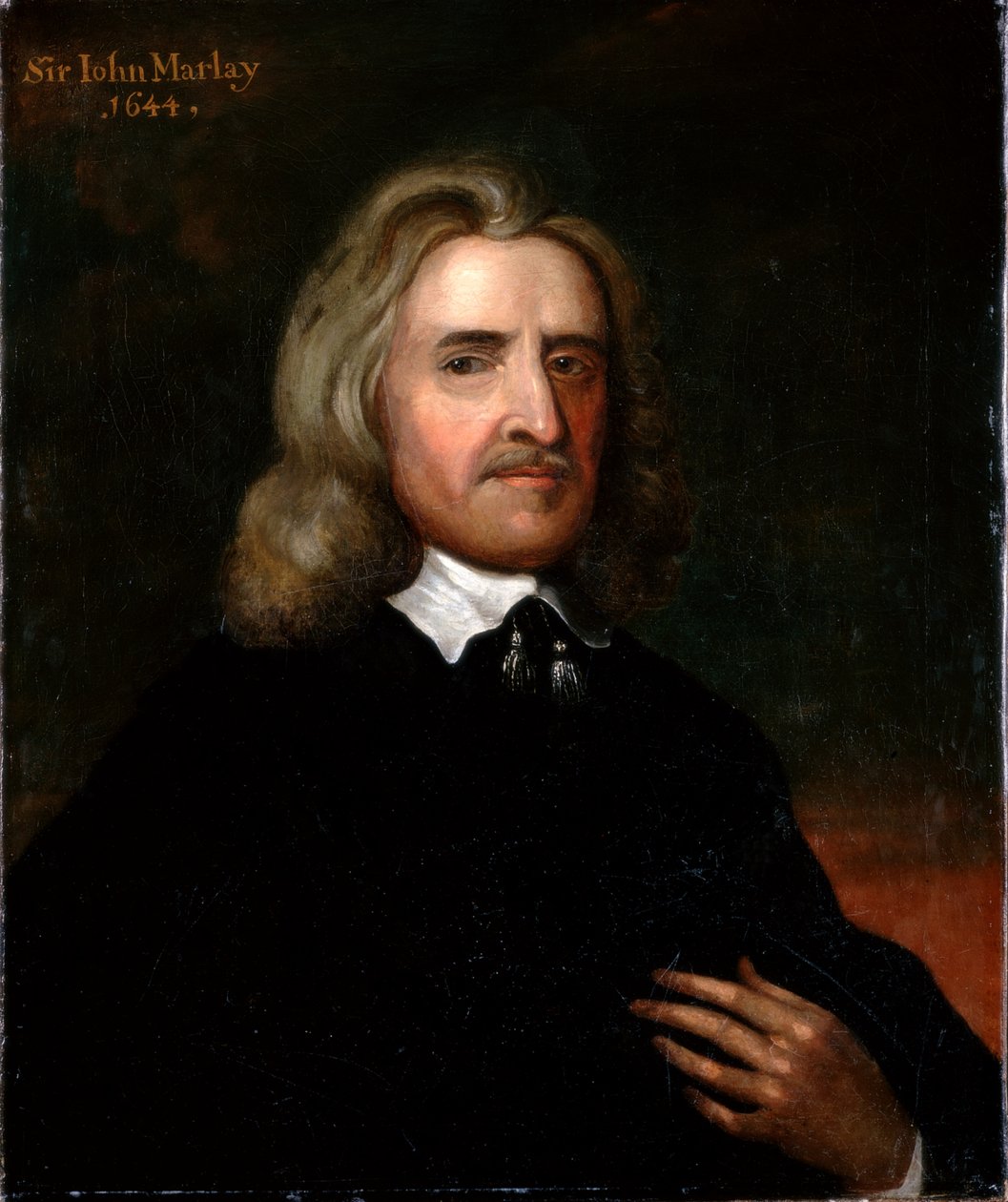 Sir John Marlayn muotokuva, 1644 tekijältä English School