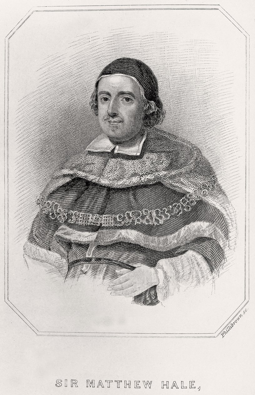 Sir Mathew Halen muotokuva, 1835 tekijältä English School