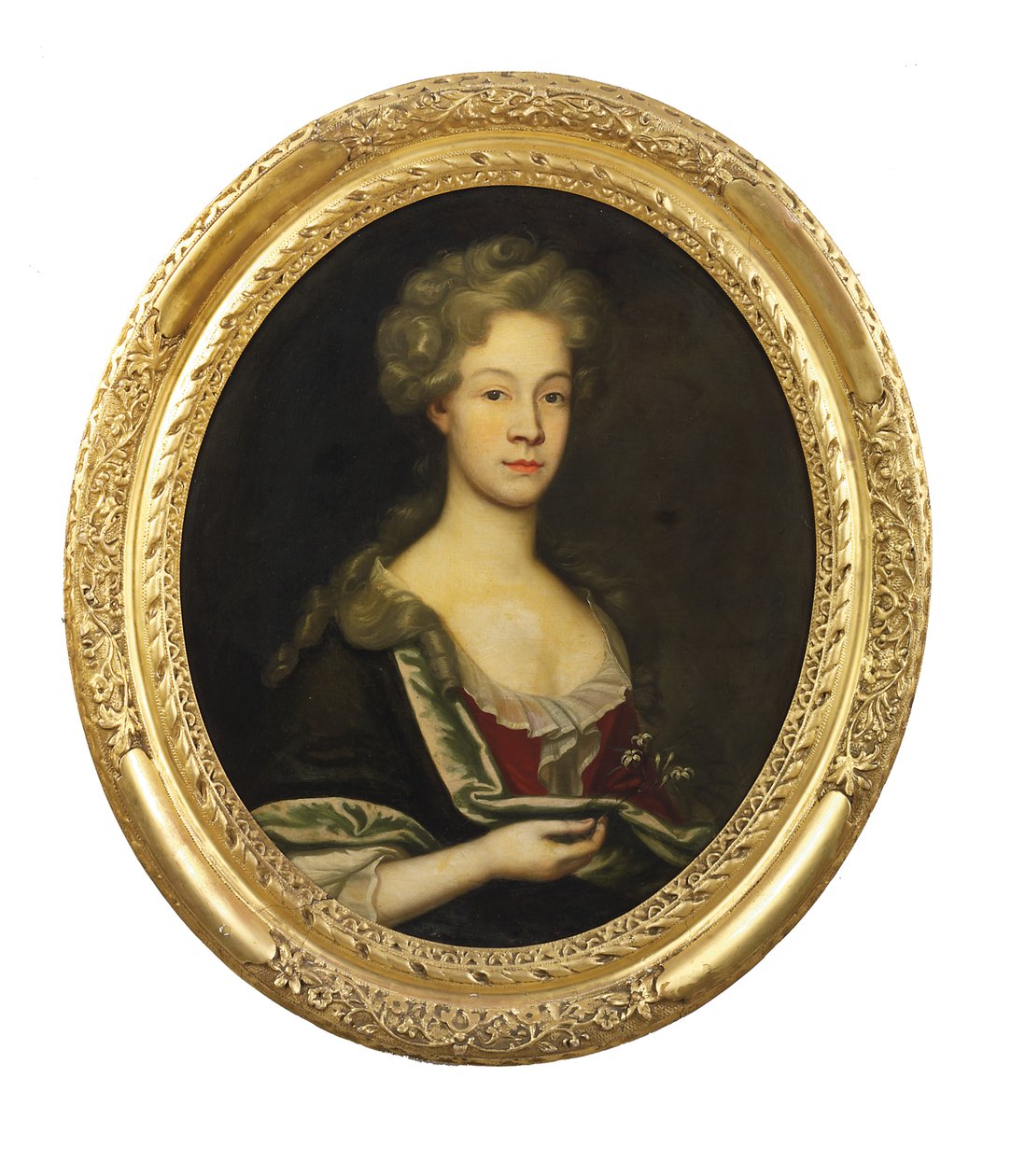 Susannah Idlen muotokuva, 1700-luvun alku tekijältä English School