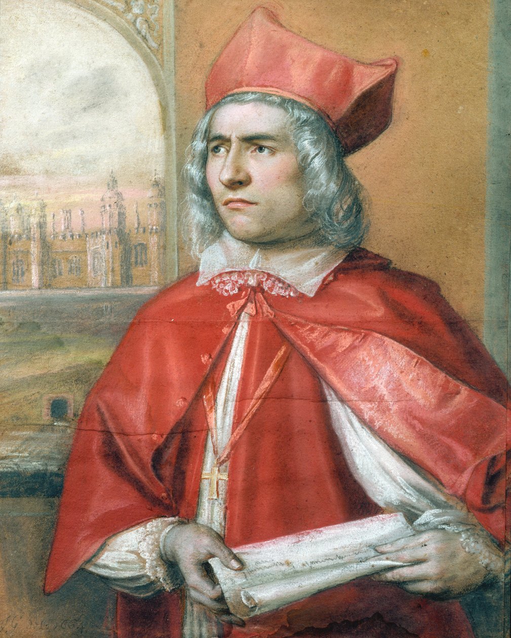 Muotokuva Thomas Wolseystä (n. 1475-1530), 1664 tekijältä English School