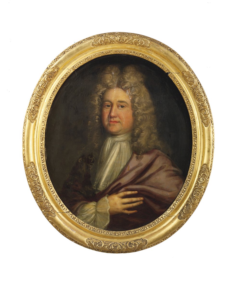 William Cooksonin muotokuva, 1700-luvun alku (öljy kankaalle) tekijältä English School