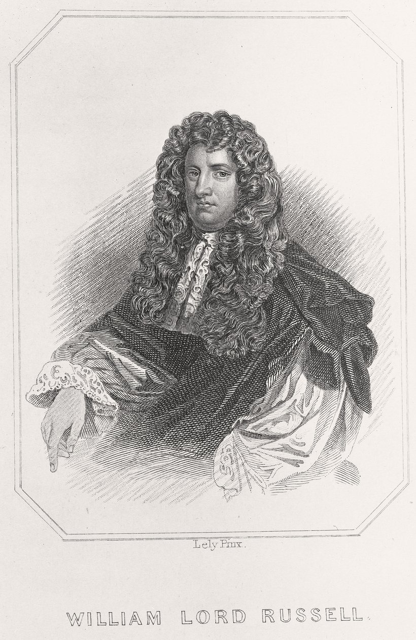 William Lord Russellin muotokuva, 1835 tekijältä English School