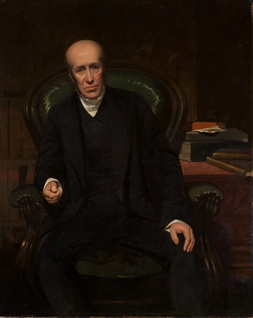 Pastori John Clayn muotokuva tekijältä English School