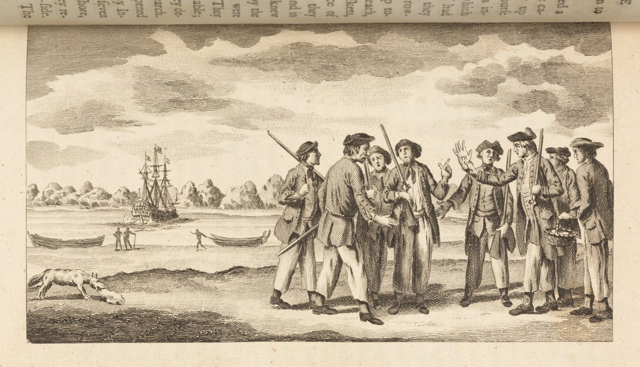 Press Gang, Journal of the Resolutionin matkasta, vuonna 1772 tekijältä English School