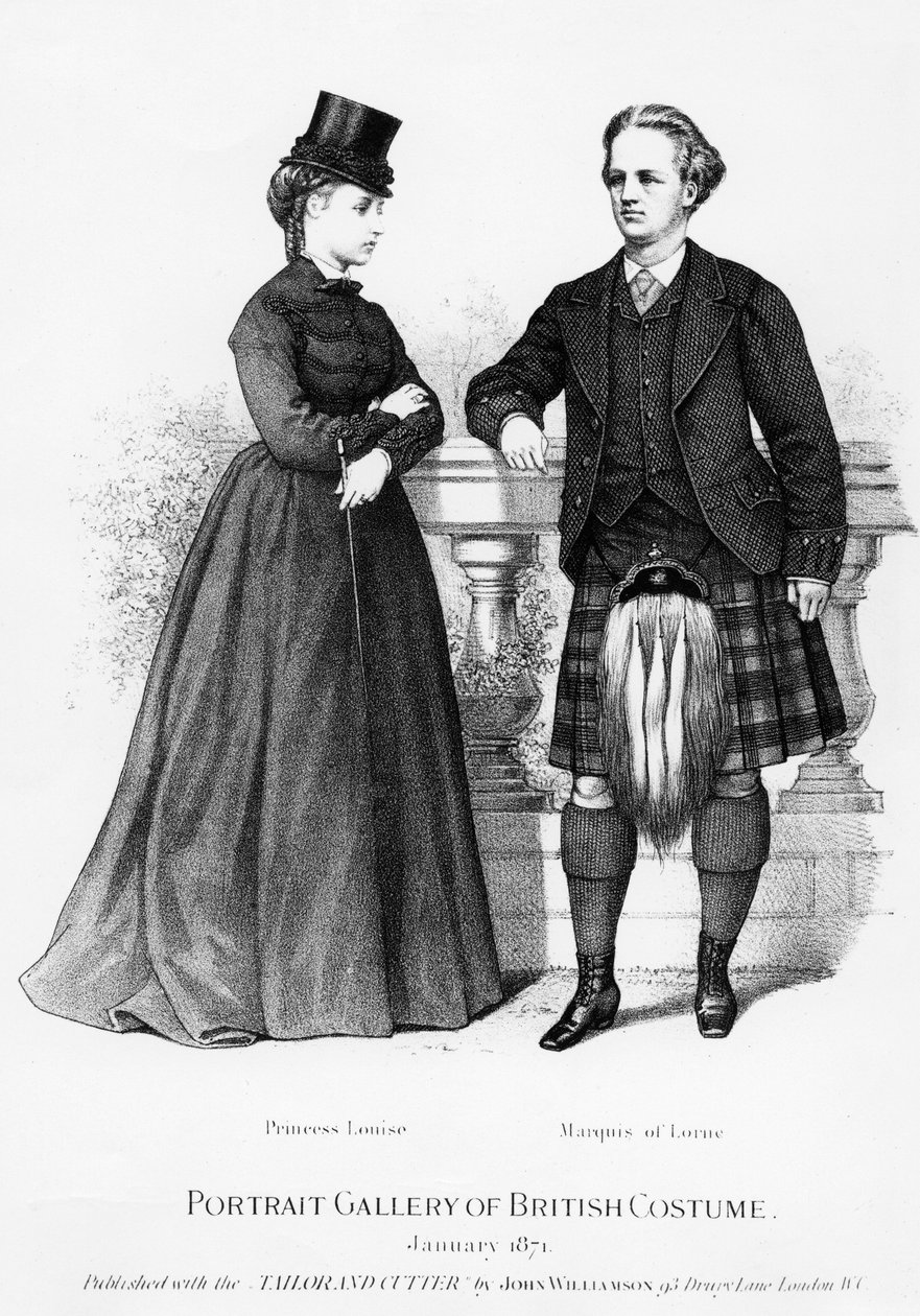 Prinsessa Louise ja Lornen markiisi, 1871 tekijältä English School