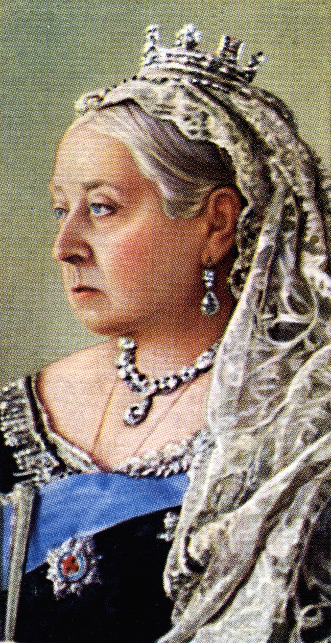 Queen Victoria (väri litho) tekijältä English School