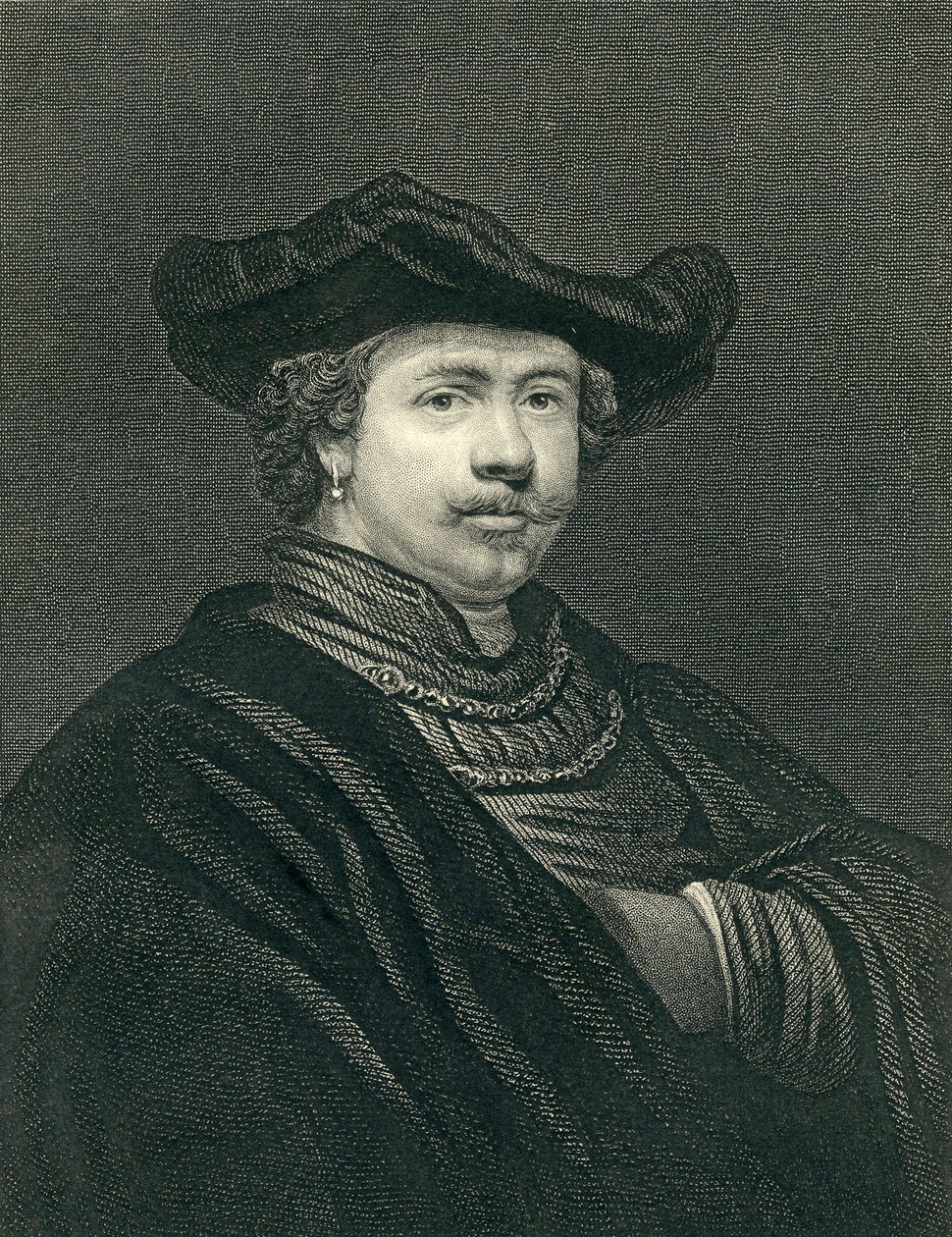 Rembrandt Harmens van Rijn (1606-69) tekijältä English School