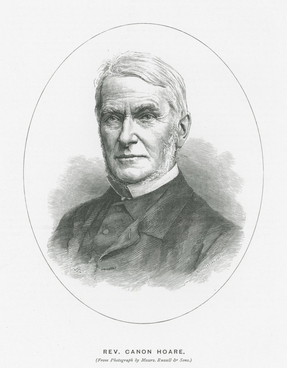 Rev Canon Hoare (litografia) tekijältä English School