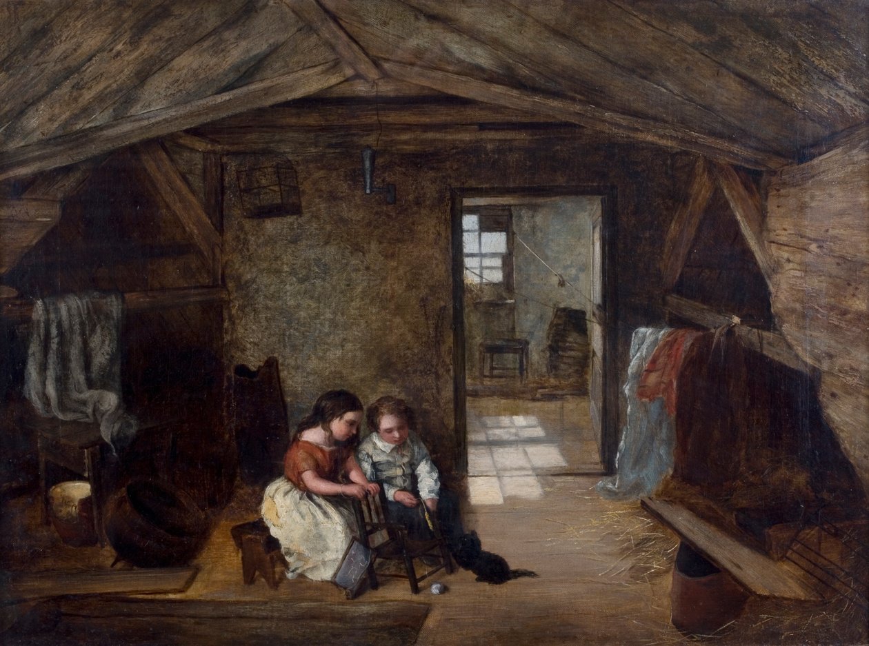 Reverend John Wesleys Study, Orphan House, Newcastle, 1856 tekijältä English School