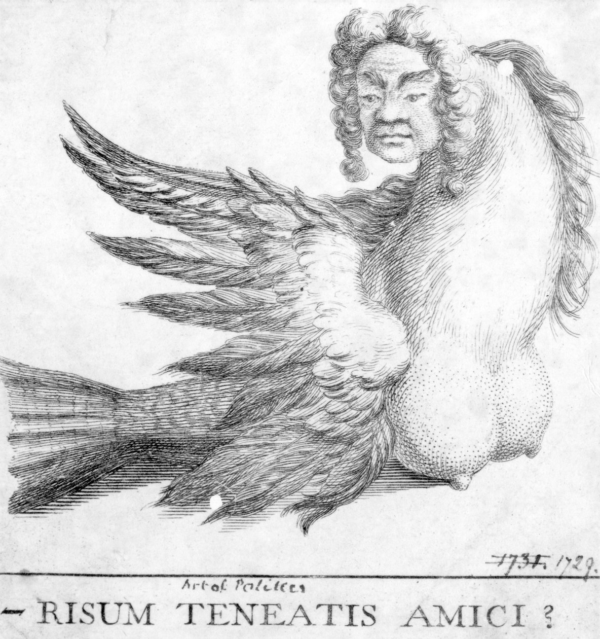 Jatkatko nauramista, ystävät? (Ystävät, voitteko olla nauramatta?), 1729 tekijältä English School