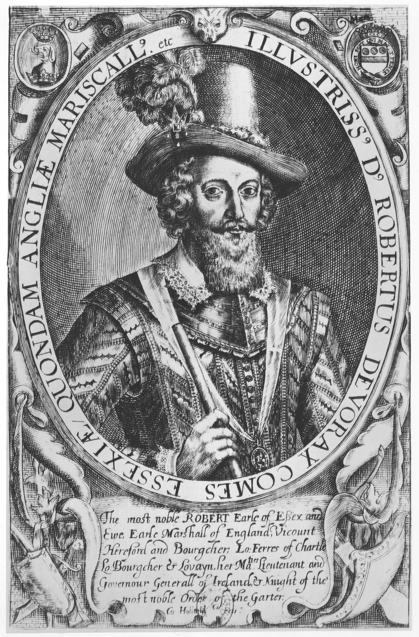Robert Devereux, Essexin toinen jaarli (kaiverrus) tekijältä English School