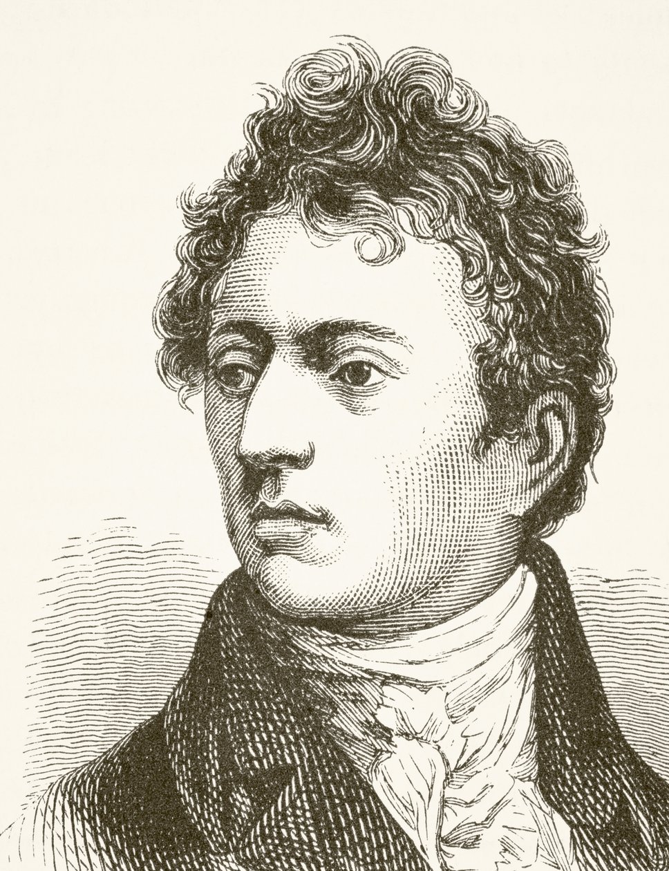 Robert Southey, William Hickman Smith Aubreyn (1858-1916) teoksesta The National and Domestic History of England, julkaistu Lontoossa, noin 1890 tekijältä English School