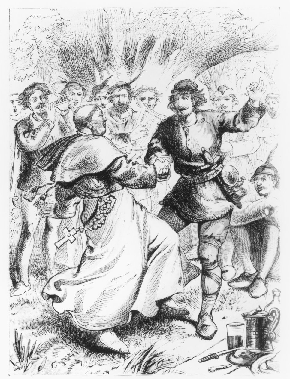 Robin Hood ja piispa tekijältä English School