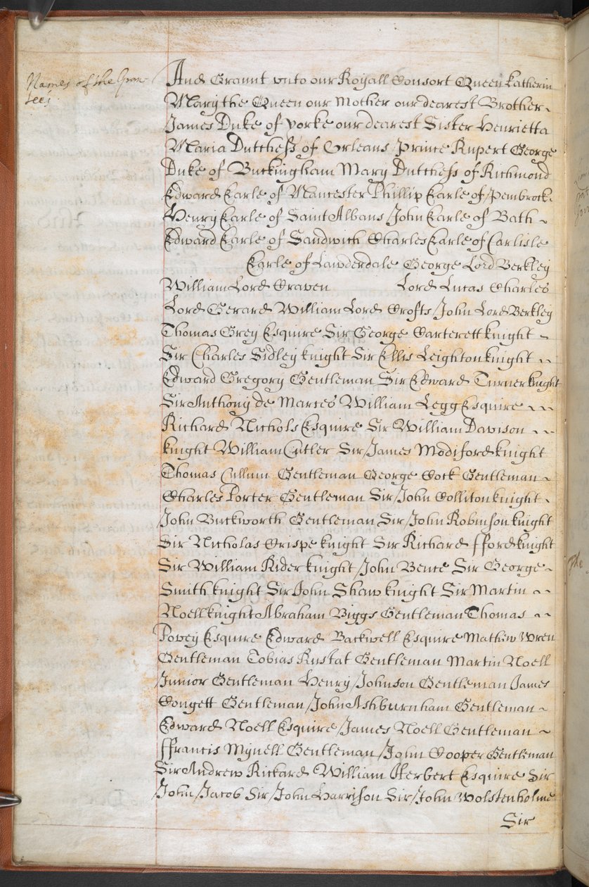 Royal Charter myönnetty Royal English Merchant Adventurers Companylle, joka harjoittaa kauppaa Afrikkaan tekijältä English School