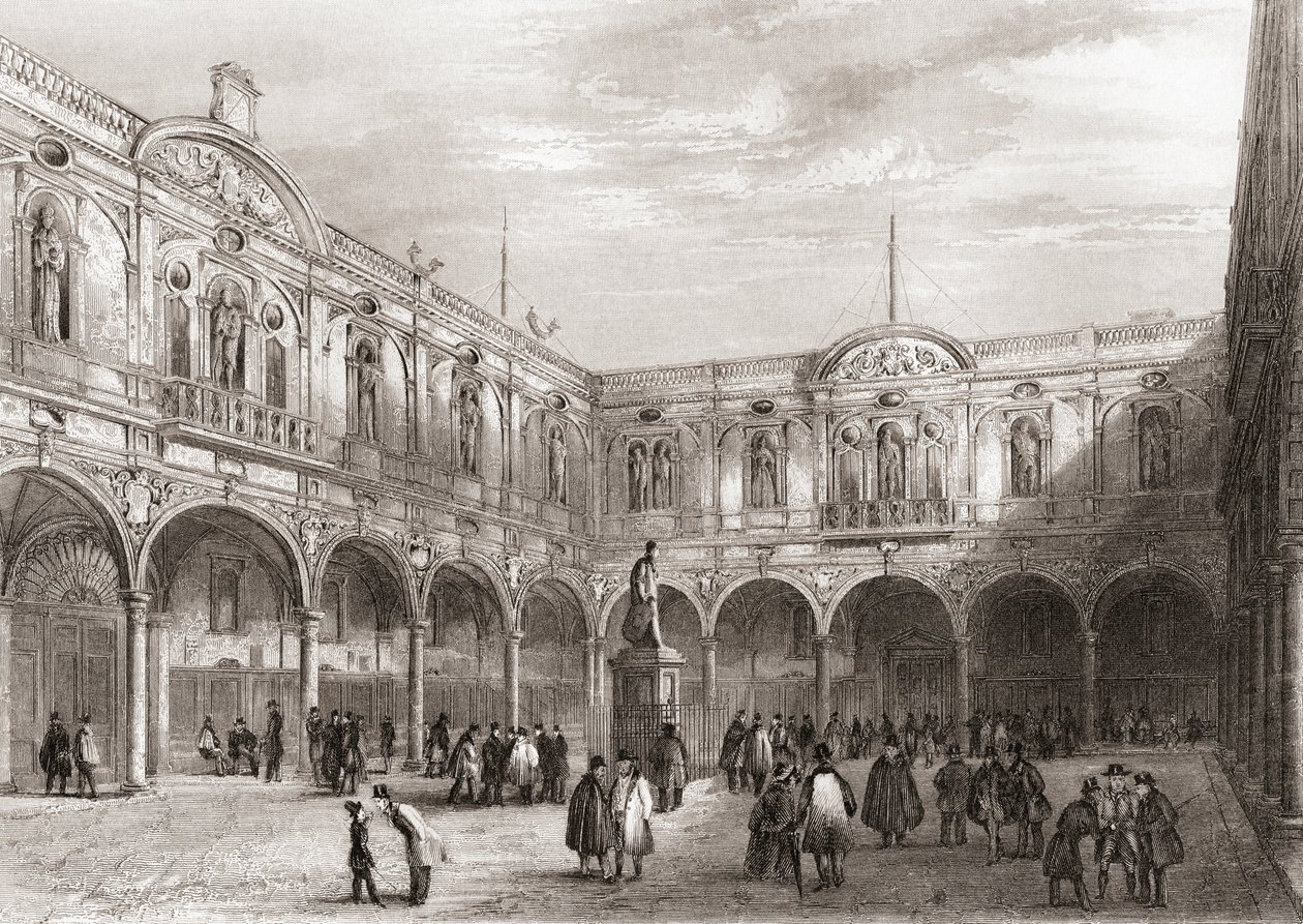 Royal Exchange, Lontoo, Englanti tekijältä English School