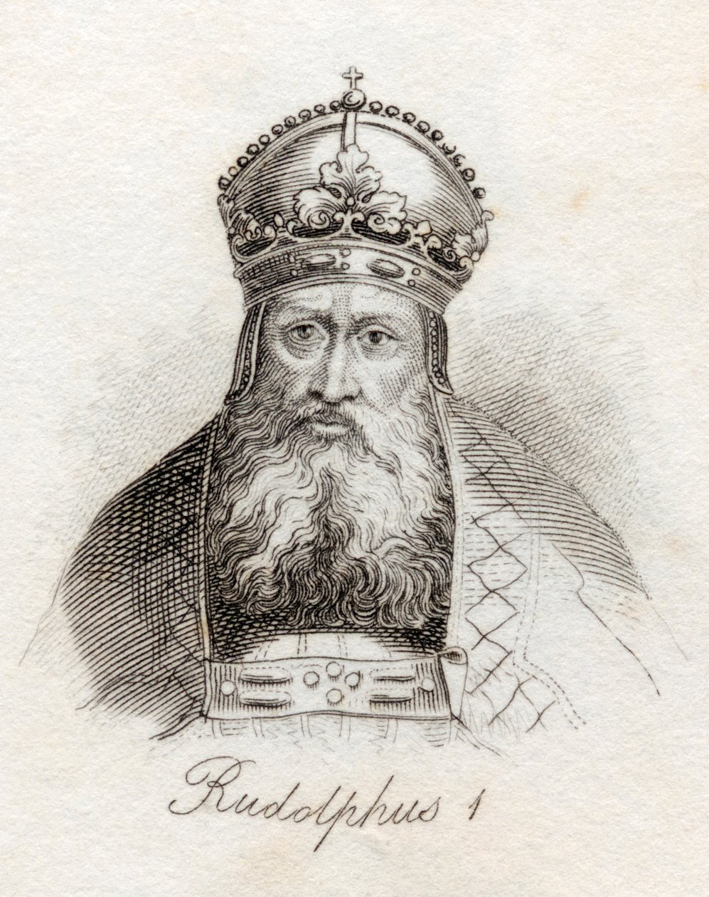 Saksan Rudolf I, Crabbin historiallisesta sanakirjasta (Crabb