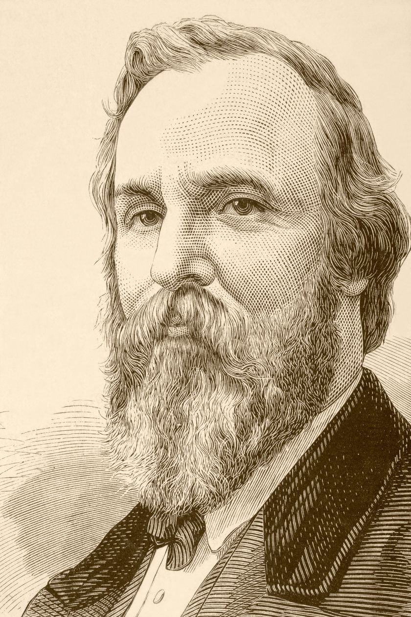 Rutherford Birchard Hayes (litho) tekijältä English School