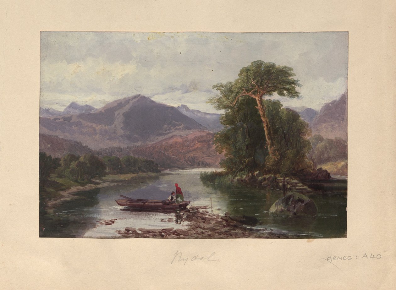 Rydal Water (öljy paperille) tekijältä English School