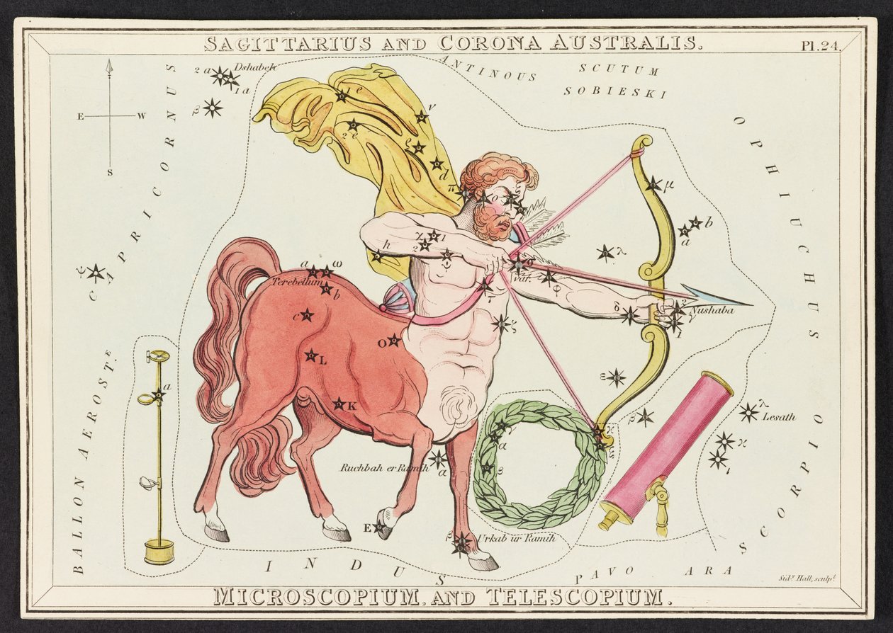 Jousimies ja Corona Australis, Urania