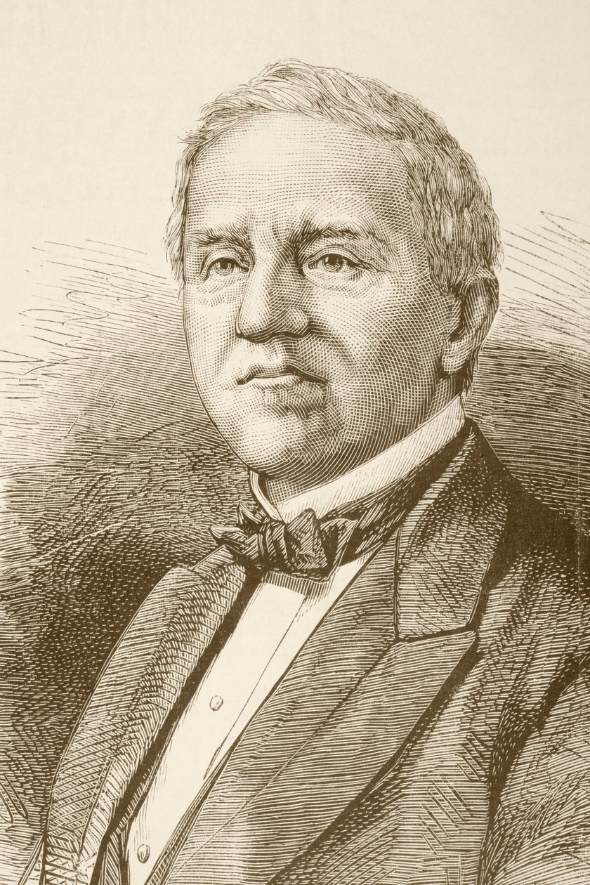 Samuel J. Tilden (litho) tekijältä English School