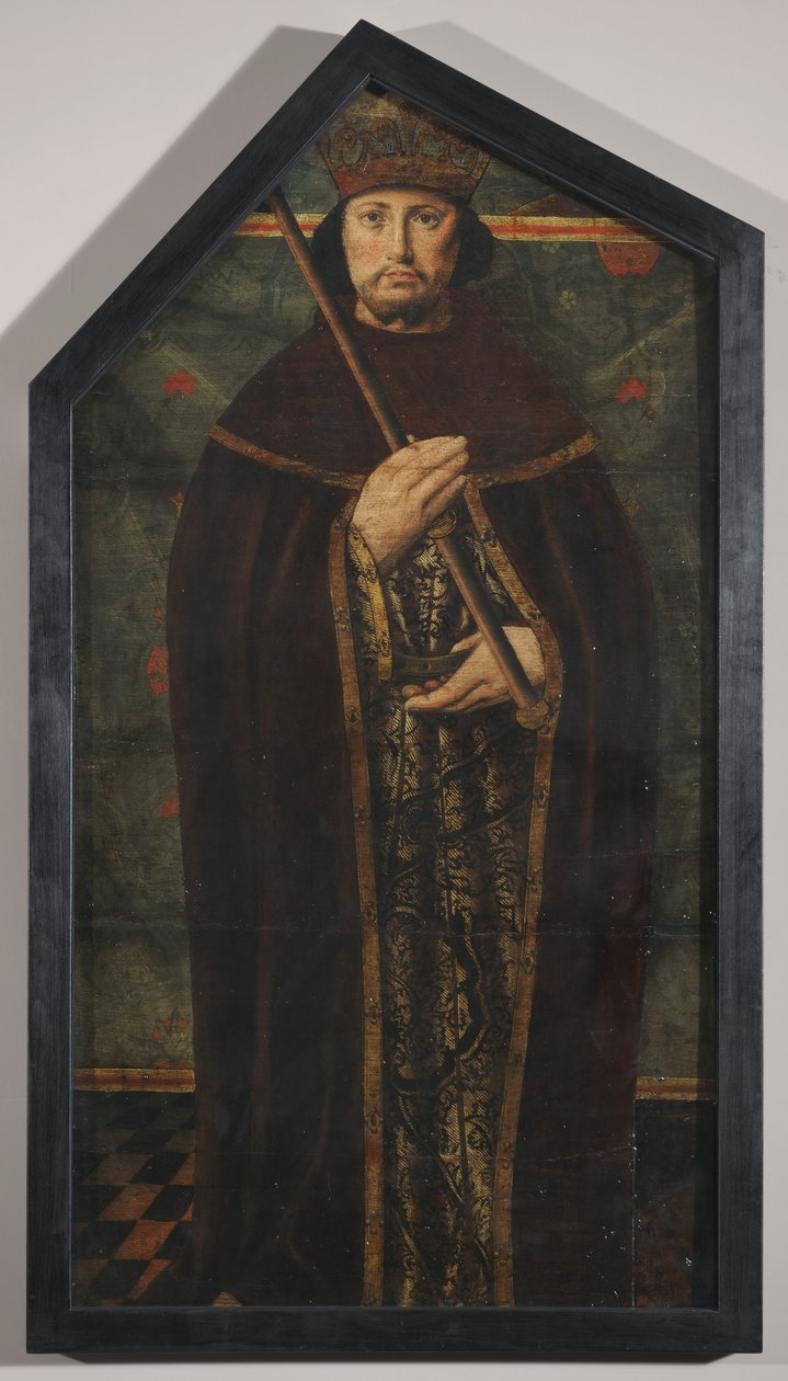 Saxon King, n. 1515 (öljy tammilevyille) tekijältä English School
