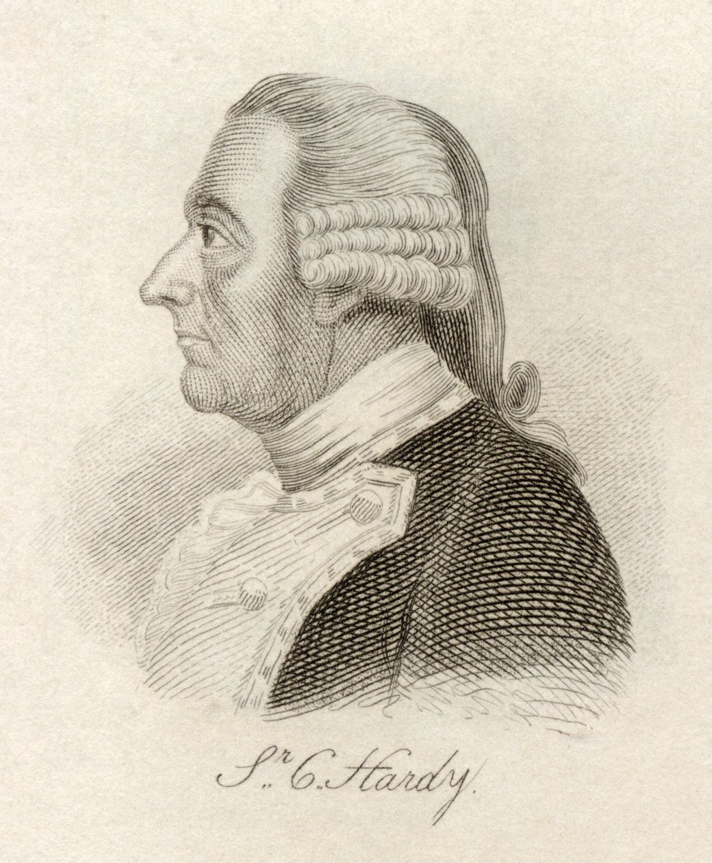 Sir Charles Hardy, Crabbin historiallisesta sanakirjasta (Crabb