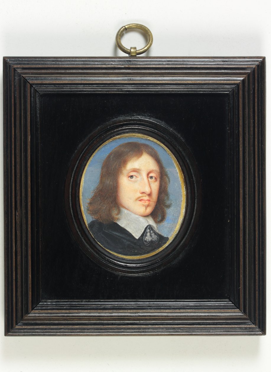 Sir Henry Vane The Younger (akvarelli tarranauhalla) tekijältä English School