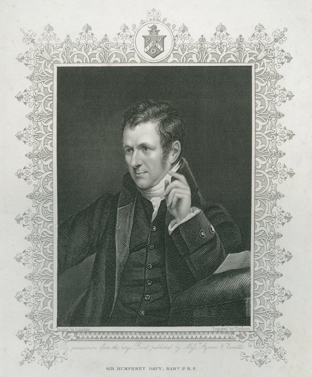 Sir Humphry Davy (1778-1829) tekijältä English School