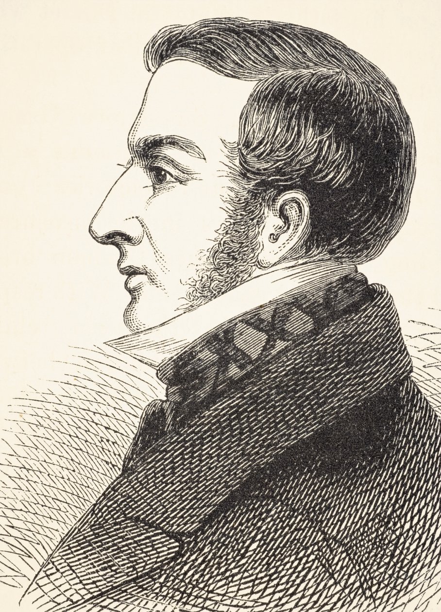 Sir James Graham, 2. Baronet, William Hickman Smith Aubreyn (1858-1916) "The National and Domestic History of England" -julkaisusta Lontoossa, noin 1890. tekijältä English School