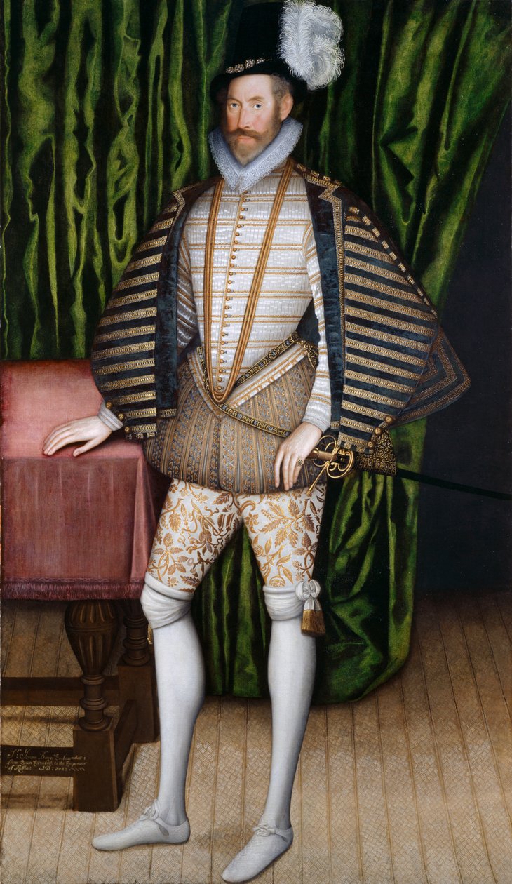 Sir Jerome Bowes (öljy kankaalle) tekijältä English School