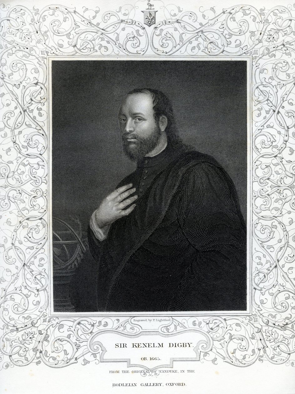 Sir Kenelm Digby (1603-1665) tekijältä English School