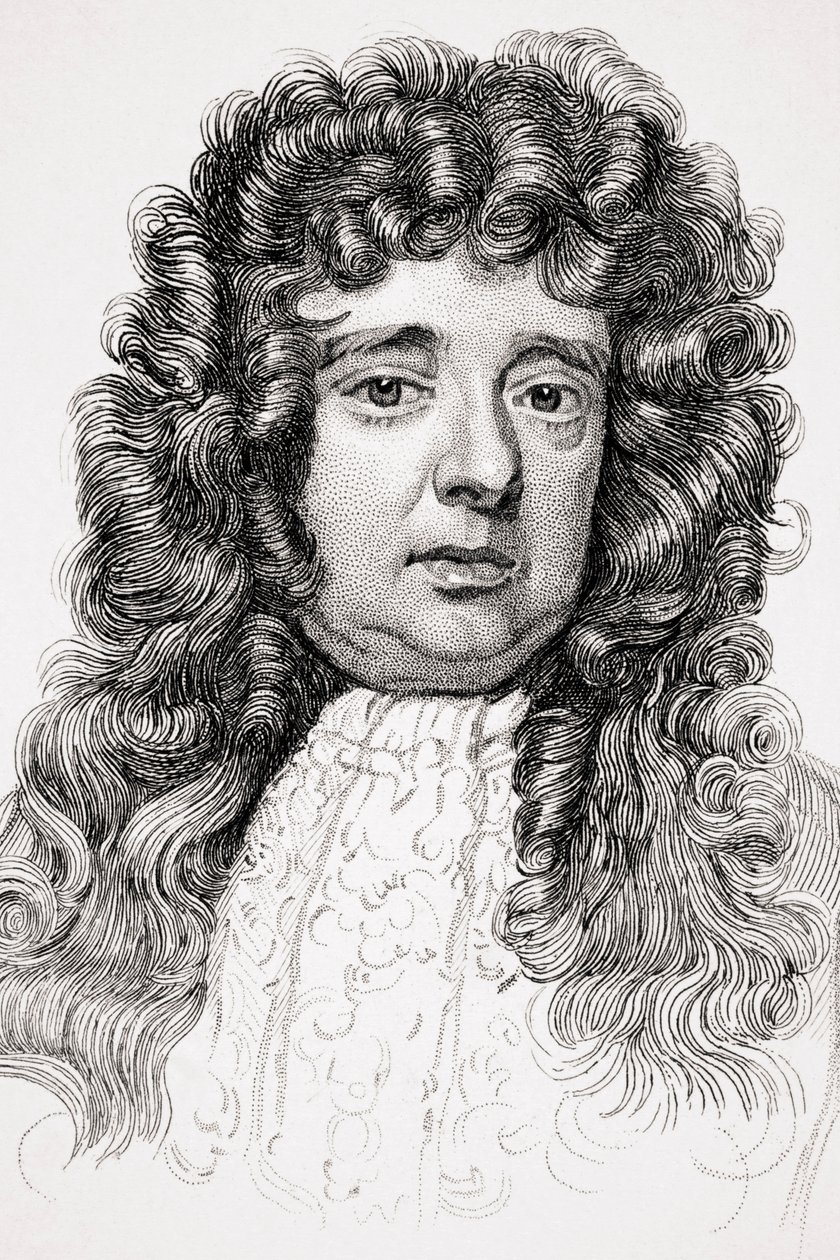 Sir William Petty, Lord Broughamin ja muiden Old Englands Worthies -julkaisusta, julkaisi Lontoo, noin 1880-luku tekijältä English School