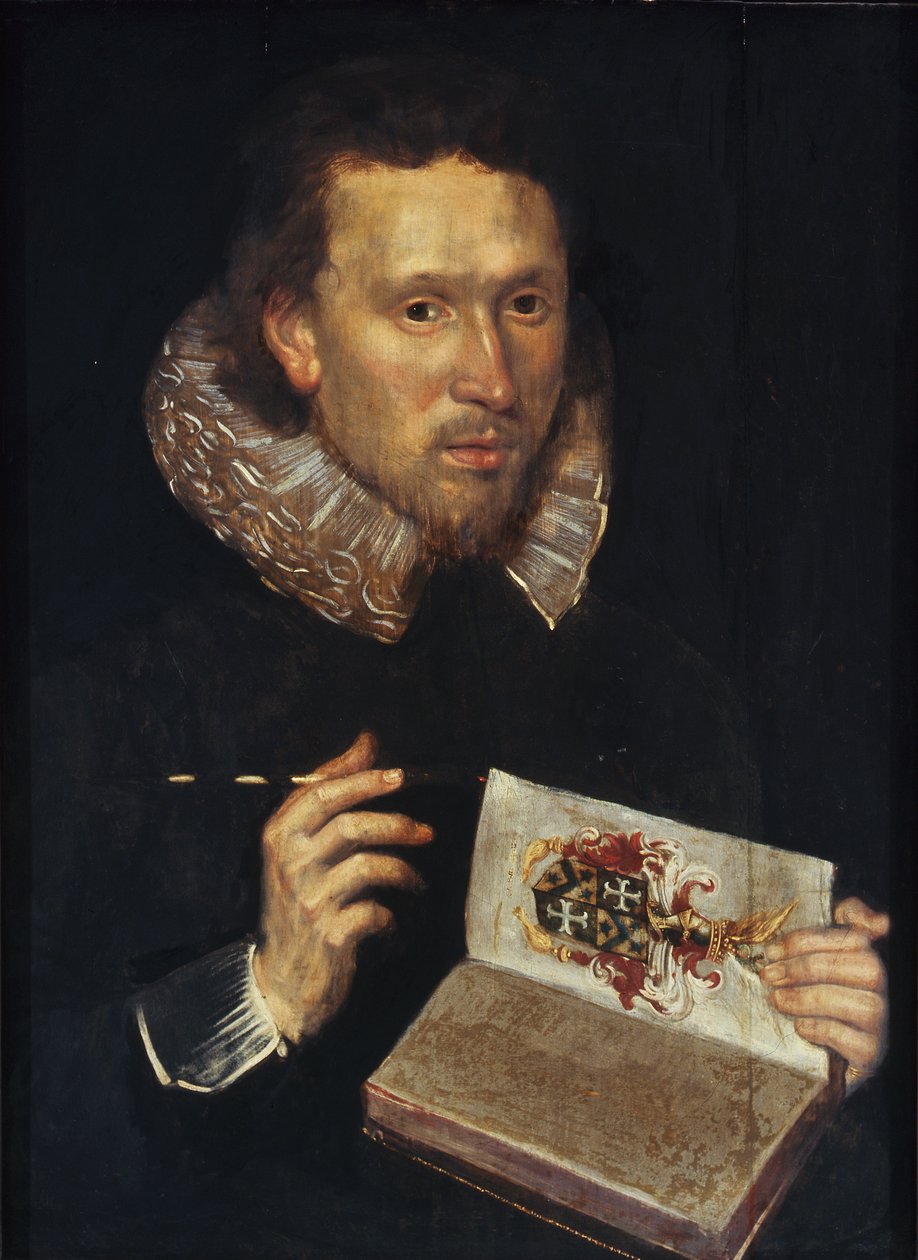 Sir William Segar, sukkanauhakuningas (Garter King of Arms) tekijältä English School