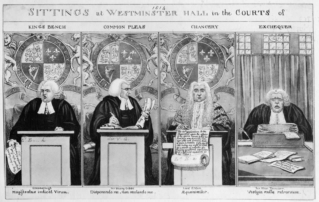 Istunnot Westminster Hallin tuomioistuimissa tekijältä English School