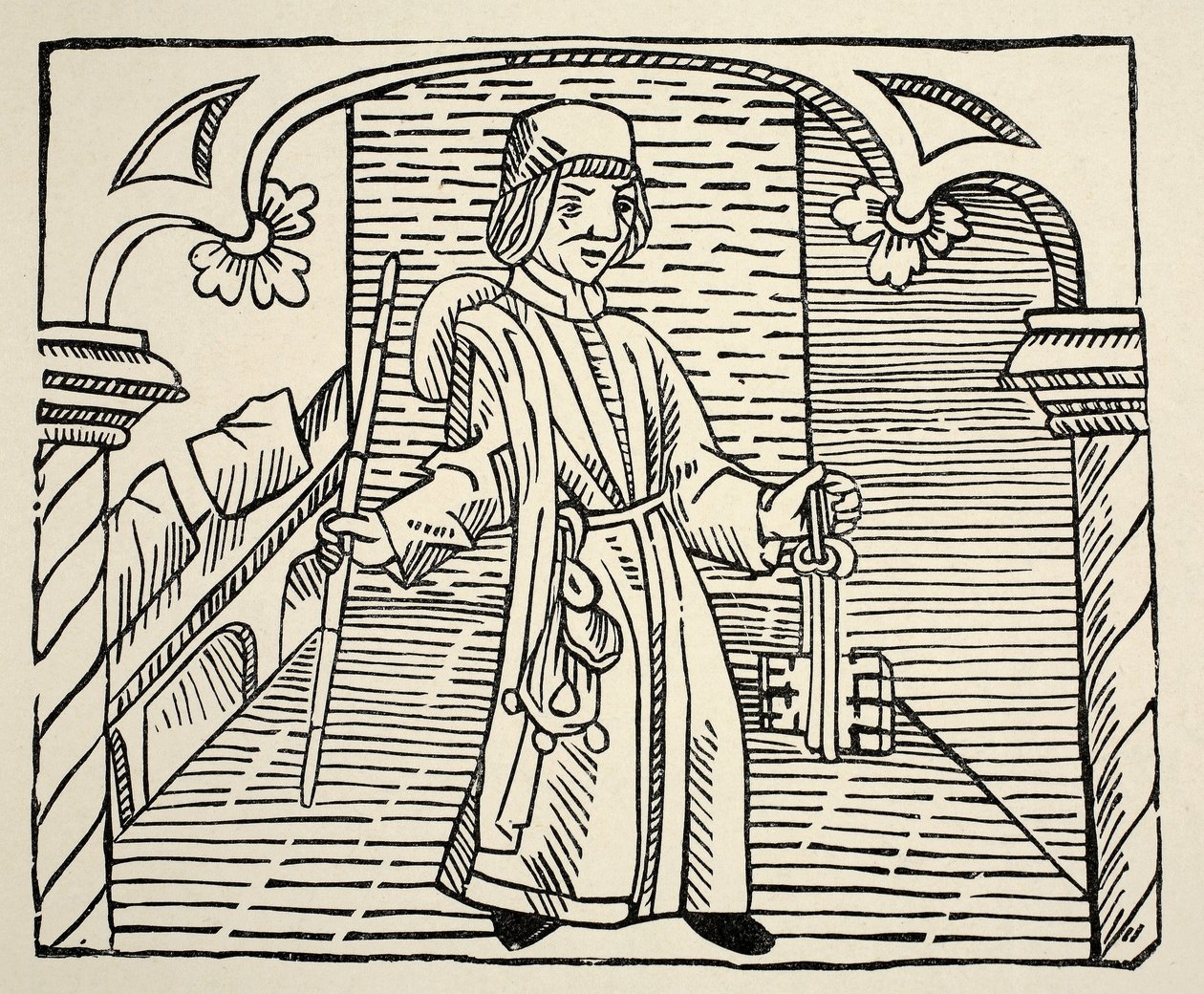 Smith, William Caxtonin Game of Chessistä, pub. 1480 (seepiakuva) tekijältä English School