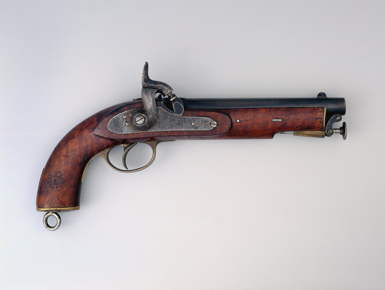 Smoothbore .656 lyömäpistoolissa, 1873 tekijältä English School