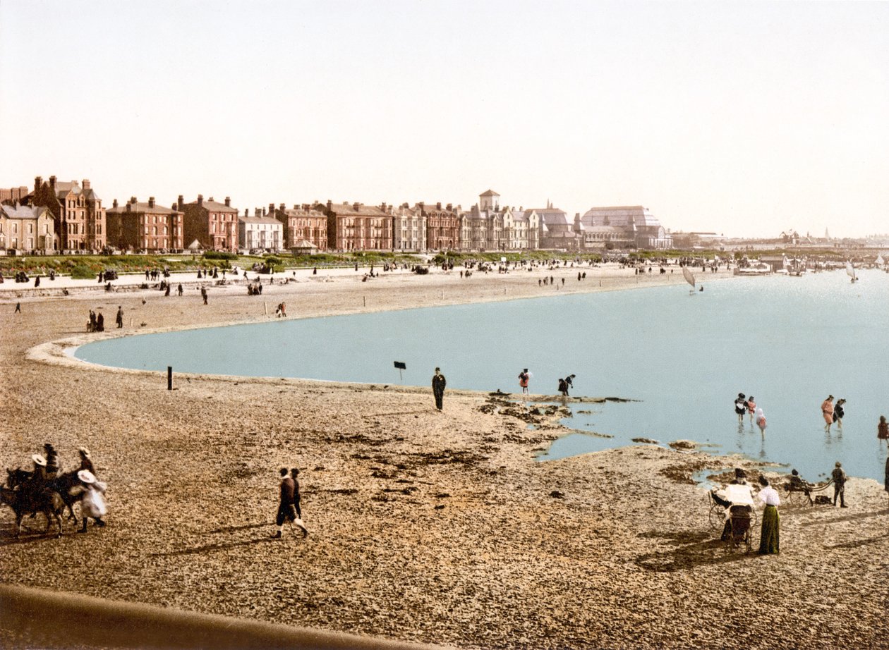 Southport laiturilta (käsinvärinen kuva) tekijältä English School