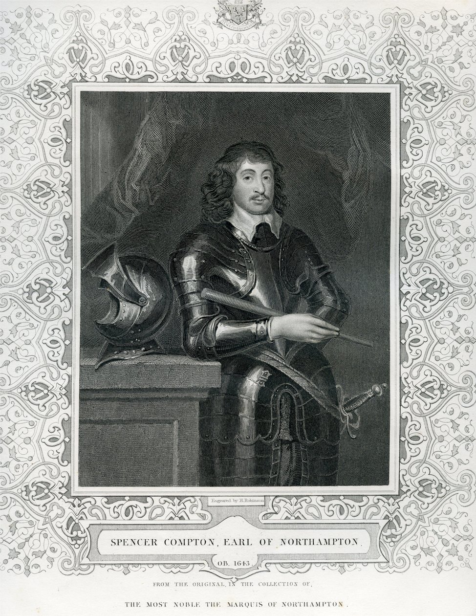 Spencer Compton, Northamptonin toinen jaarli (1601-43) tekijältä English School