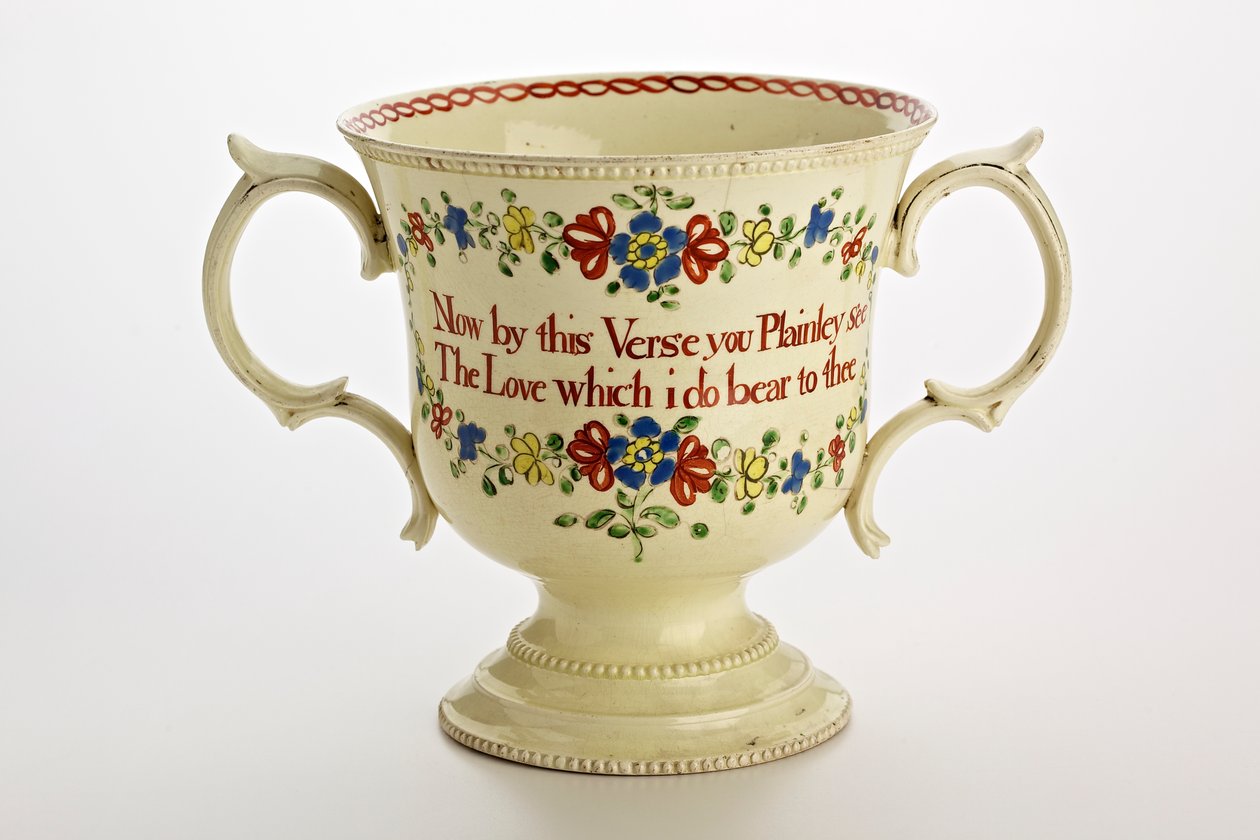 Staffordshire loving cup, 1774 (kermaastiat) tekijältä English School