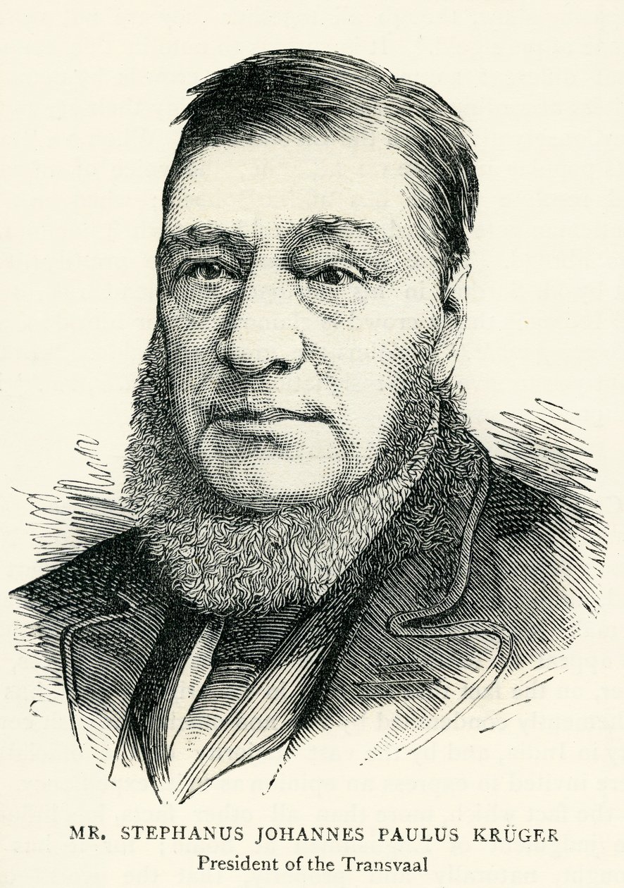Stephanus Johannes Paulus Kruger (1825-1904) Grafiikkakuvitus tekijältä English School
