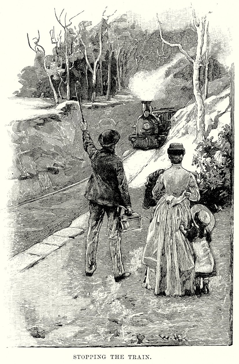 Junan pysäyttäminen (kaiverrus) tekijältä English School