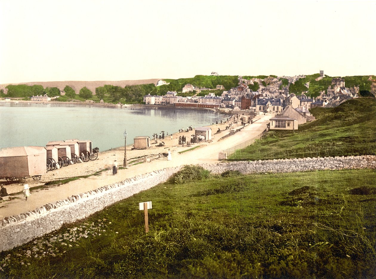 Swanage (käsin värjätty valokuva) tekijältä English School
