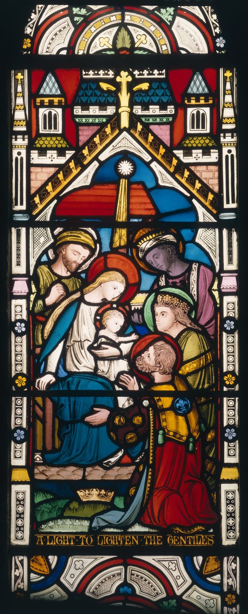 The Adoration of the Magi, englanti, 1800-luku tekijältä English School