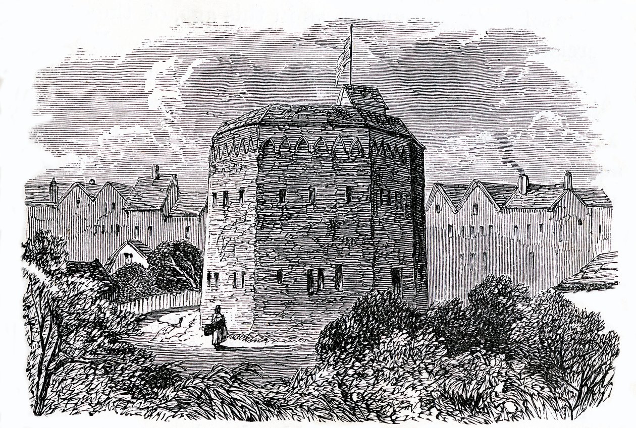 The Beargarden, Southwark, Lontoo (litho) tekijältä English School