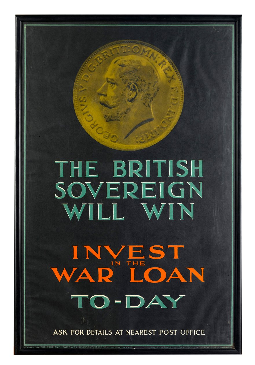 British Sovereign Will Win, ensimmäisen maailmansodan sotalainajuliste tekijältä English School