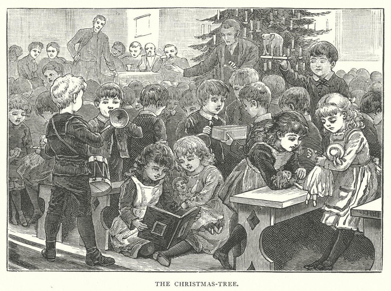 Joulukuusi (kaiverrus) tekijältä English School