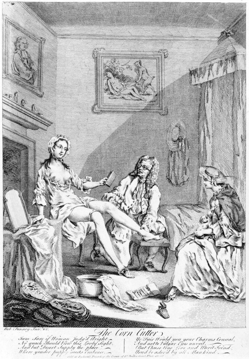 Bob Funneyn maissinleikkuri, 1735-1765 tekijältä English School