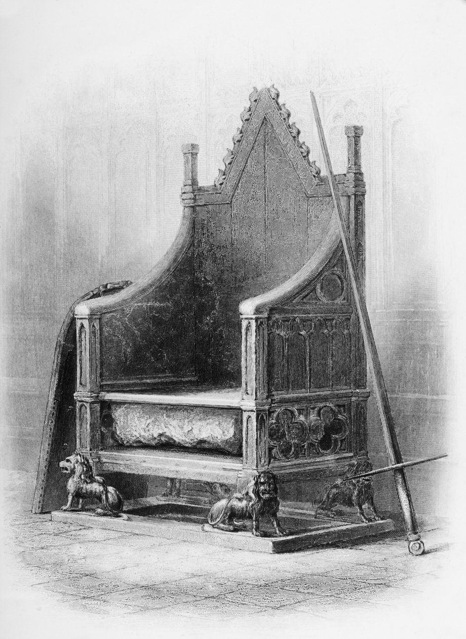 Coronation Chair Westminster Abbeyssa tekijältä English School