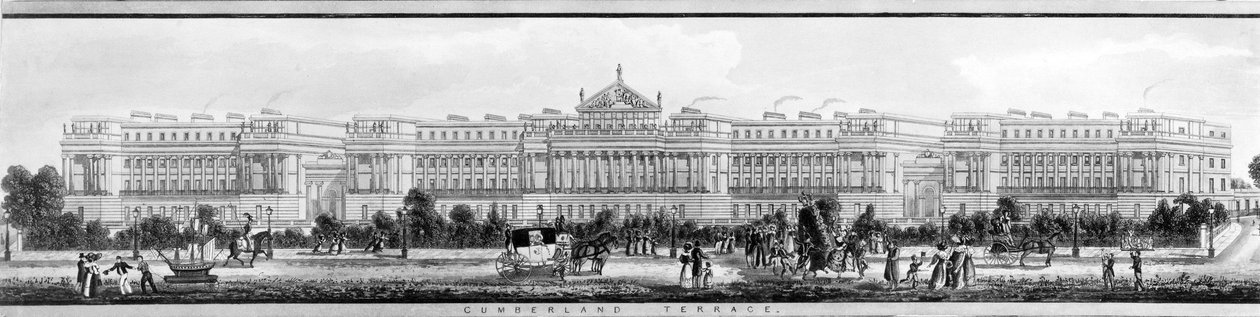 Cumberland Terrace, 1831 tekijältä English School