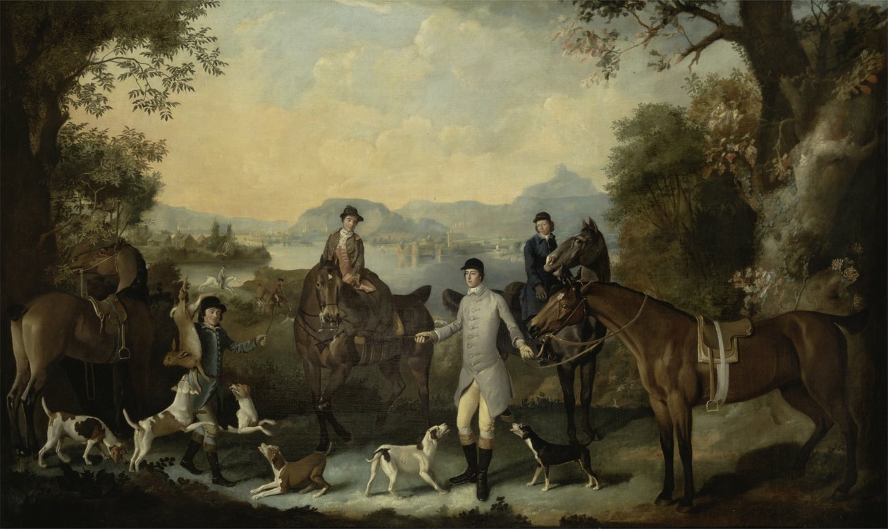 Jäniksen kuolema, n. 1760-70 tekijältä English School